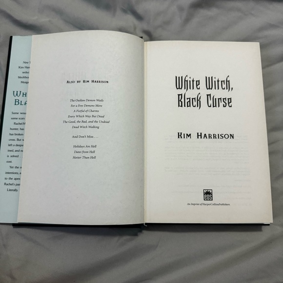 Hardcover Book: White Witch, Black Curse by Kim Harrison, Great condition - Picture 6 of 6